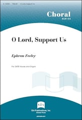 O Lord, Support Us SATB choral sheet music cover